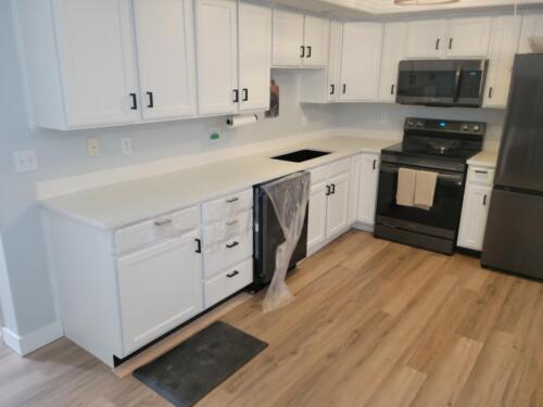 White Quartz Kitchen Davis County Utah