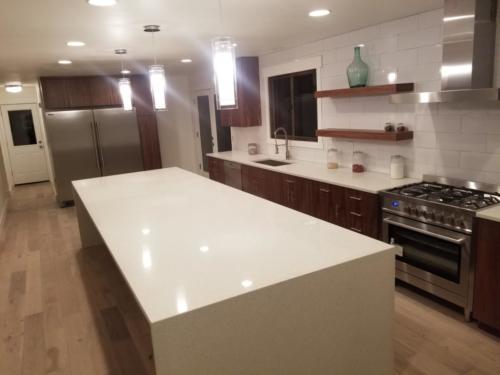 Sparkling White Quartz Utah Countertops