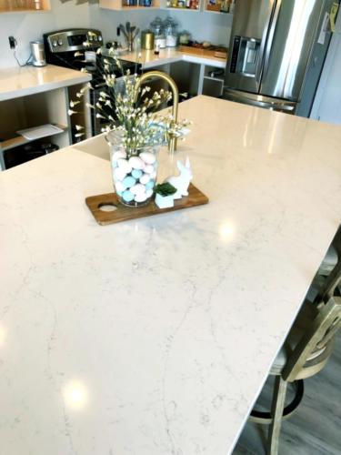 Calacatta Botanica Quartz Countertop in Utah