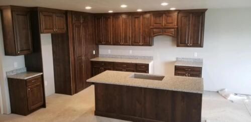 Bangle White Granite Countertops in Utah