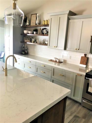 Calacatta Botonica Quartz Countertops Utah