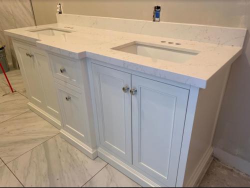 Quartz Vanity Countertop in Utah