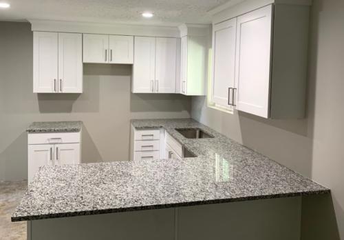 Bangle White Granite Countertops in Utah