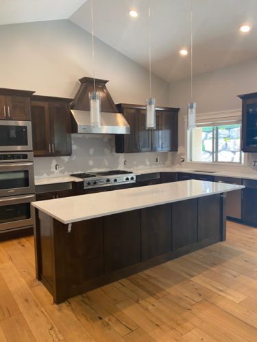 Misterio Quartz from Pental Surfaces Kitchen and Home Remodel in Utah