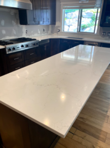 Most Popular White Quartz with subtle Veins - ITS Countertops